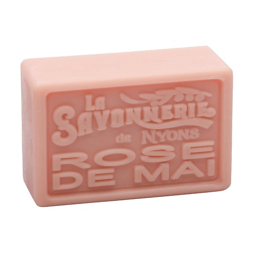 Средства для ванной и душа LA SAVONNERIE DE NYONS Мыло с изысканной розой прямоугольное 100