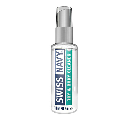 SWISS NAVY Очищающее косметическое средство для интимной гигиены и игрушек 29.5 vivalabeauty средство очищающее сосновый силт для тела body sylt 100