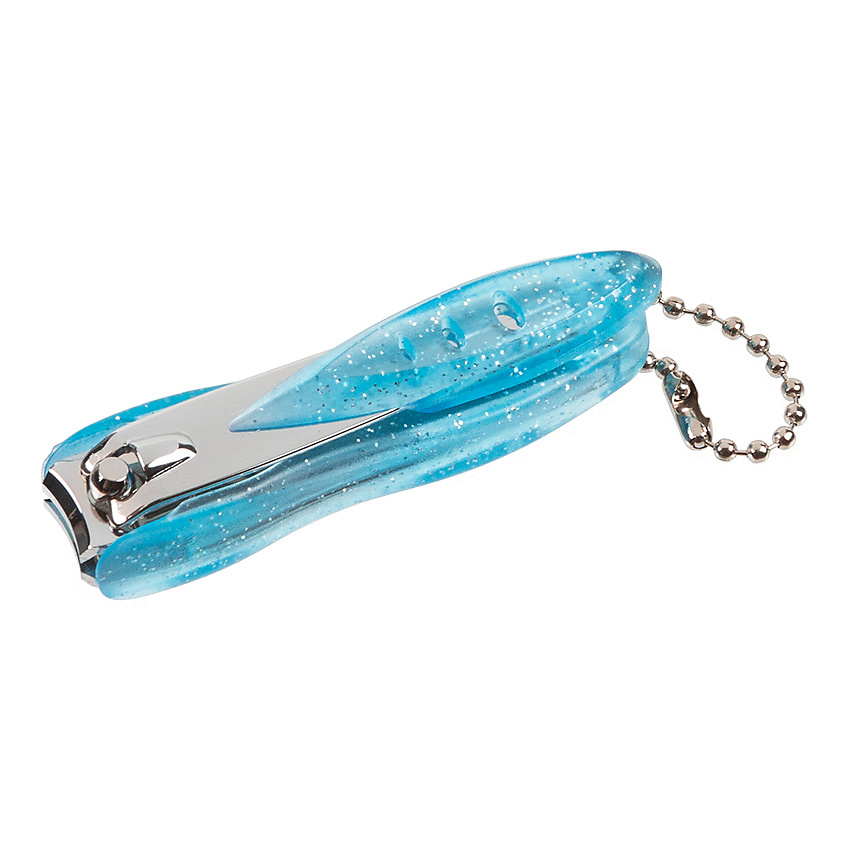 Изображение товара ZINGER Клипер книпсер маленький с цепочкой в голубой оправе SLN-603-C9, 1 шт