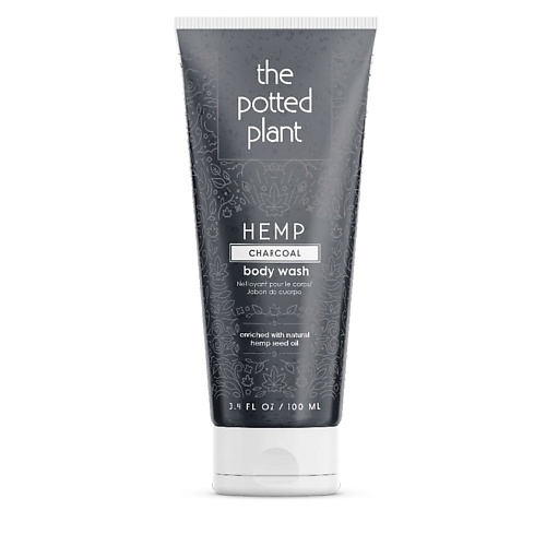 THE POTTED PLANT Гель для душа Charcoal Body Wash 100