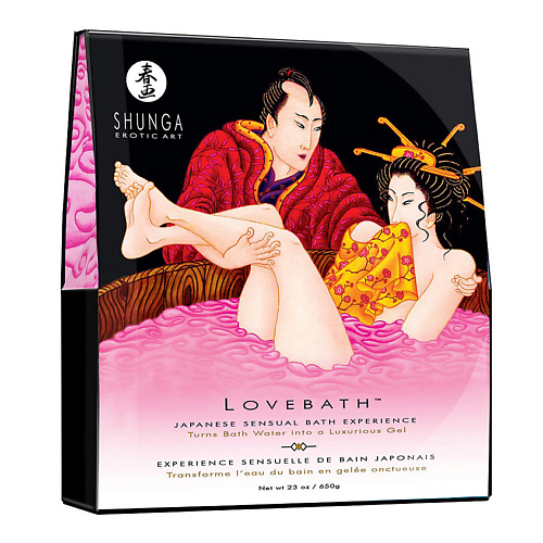 SHUNGA Порошок для принятия ванны LOVEBATH Фрукты Дракона 650 shunga порошок для принятия ванны lovebath фрукты дракона 650