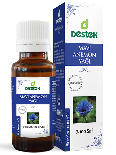 Арома-масло для дома DESTEK Эфирное масло голубого анемона уход за кожей лица, питание, увлажнение