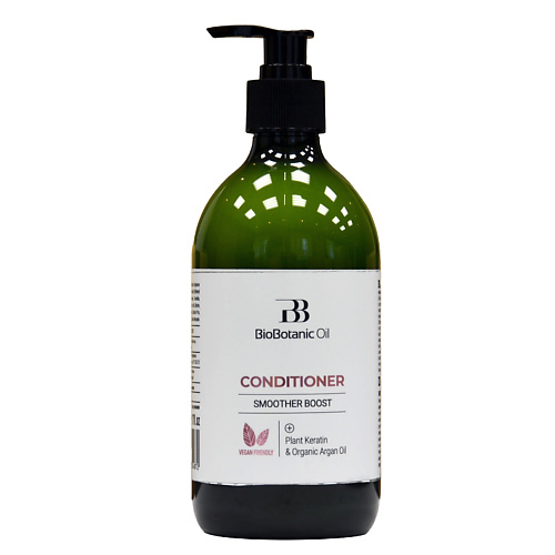 MON PLATIN Кондиционер  Bio Botanic Oil для выпрямленных волос  с аргановым маслом и кератином 500