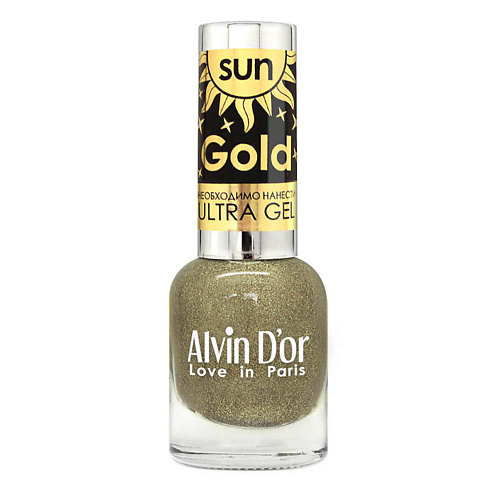 ALVIN D’OR Лак для ногтей SUN GOLD, 01 Солнечная роза