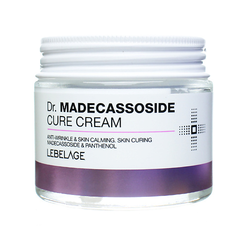 LEBELAGE Крем для лица с Мадекассосидом антивозрастной Dr. Madecassoside Cure Cream 70 ночной комплекс для лица night sleeping cure