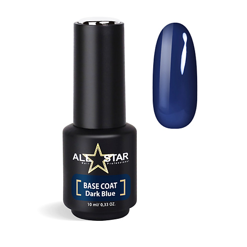 цена Базовое покрытие для ногтей ALL STAR PROFESSIONAL Пластичная цветная база для ногтей BASE COAT Red