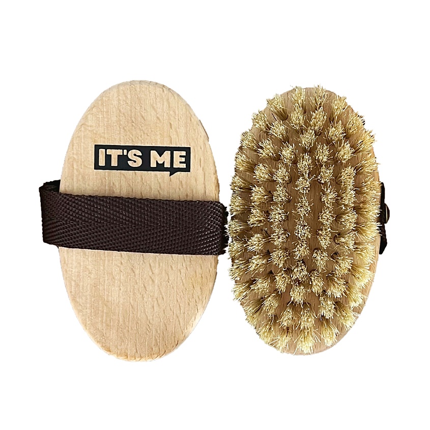 IT'S ME Щетка натуральная для сухого массажа тела купить по низким ...