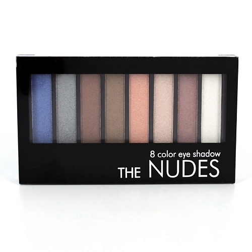 

ROMANTIC COLOR Палетка теней для век Nudes №8A, Палетка теней для век Nudes №8A