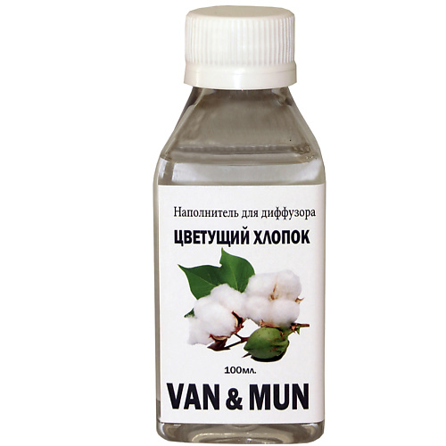 Купить VAN&MUN Наполнитель для ароматического диффузора Цветущий хлопок