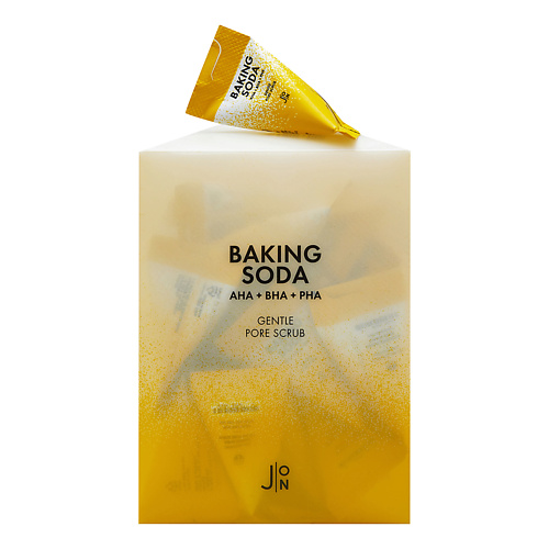 цена Скраб для лица J:ON Скраб-пилинг для лица содовый Baking soda Gentle Pore Scrub 20*5 мл