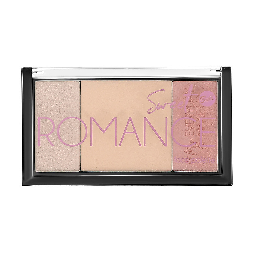 Палетки для лица BELL Палетка для макияжа лица SWEET ROMANCE FACE ...