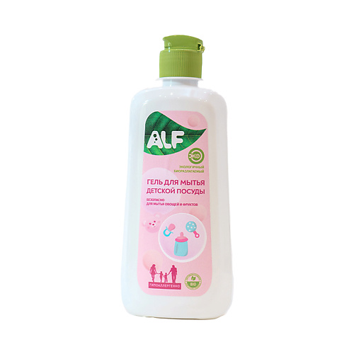 ALF Гипоаллергенное средство для мытья детской посуды ЭКО БИО 500 dr tuttelle средство для мытья детской посуды 250