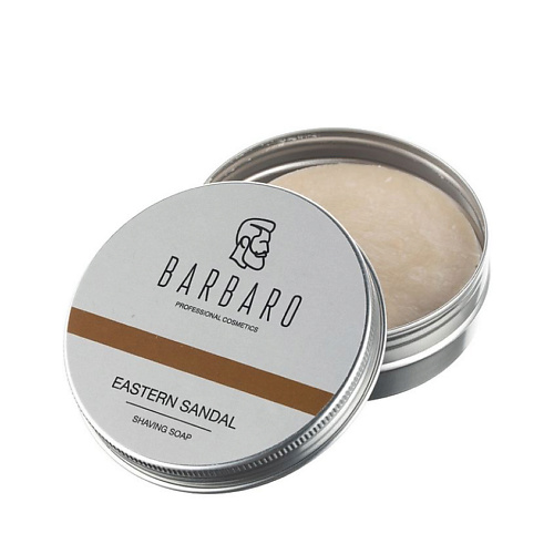 

BARBARO Мыло для бритья "Eastern sandal"