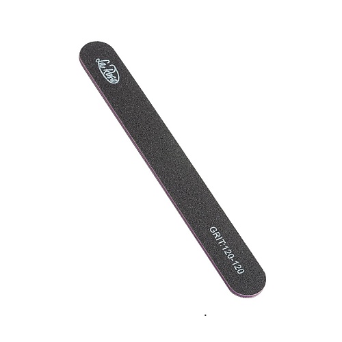 LA ROSA Пилка для ногтей двухсторонняя 120-120 двухсторонняя пилка для уголков ногтей 14 см premium 2118 7 1 шт