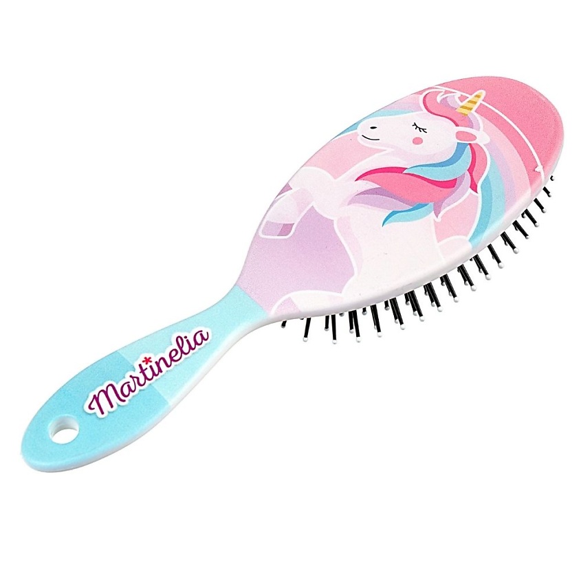 Изображение товара MARTINELIA Расческа для волос "Мечты единорога", Зеленая, цвет: Комбинированный