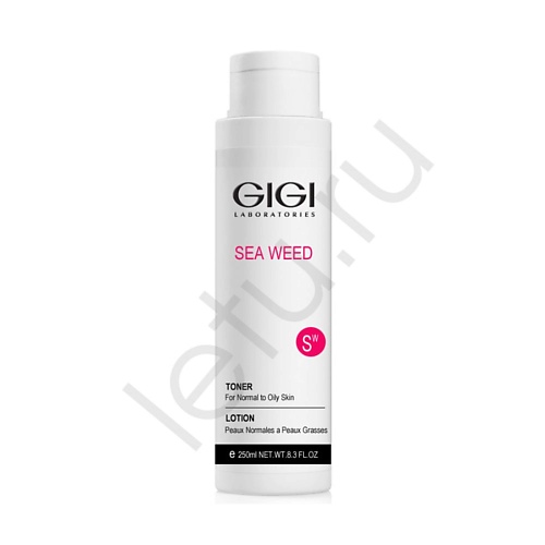 Тоник для лица GIGI Тоник Sea Weed gigi набор увлажнение крем 100 мл тоник 250 мл gigi sea weed