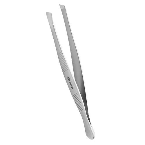 

STALEKS Пинцет для бровей Classic 10 Type 3, Пинцет для бровей Classic 10 Type 3