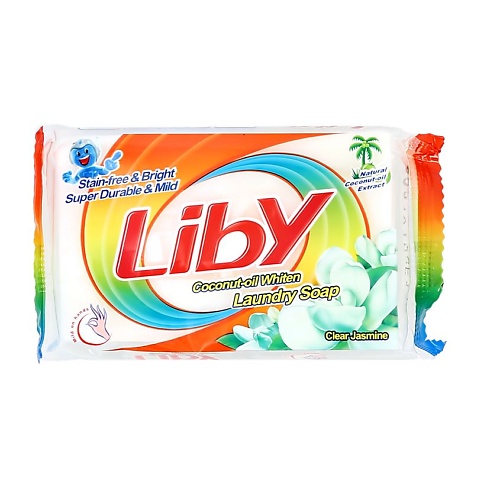 LIBY Мыло хозяйственное отбеливающее 122 liby мыло хозяйственное отбеливающее 122