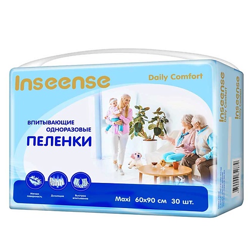 INSEENSE Пеленки одноразовые Daily Comfort 30
