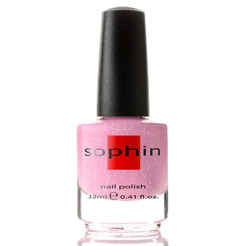 SOPHIN Лак для ногтей с крапчатым эффектом sophin лак для ногтей с матовым эффектом