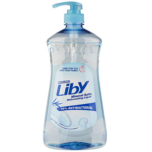 LIBY Средство для мытья посуды Минеральные соли 1100 wonder lab эко средство для мытья пола в домах с животными 1100