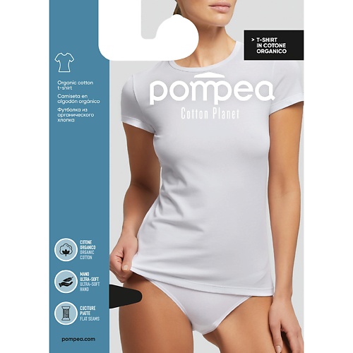 POMPEA Женская футболка MAGLIA MC PLANET 1.0 футболка женская венди