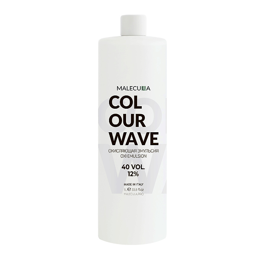

MALECULA Окисляющая эмульсия Colour Wave 12% 1000мл
