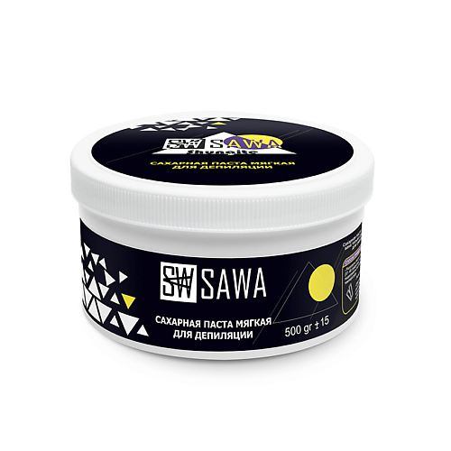 SAWA Паста для шугаринга мягкая с шунгитом 500