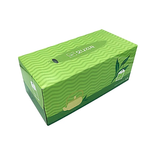 фото Bellagio салфетки для лица "green tea", 180+30 шт.