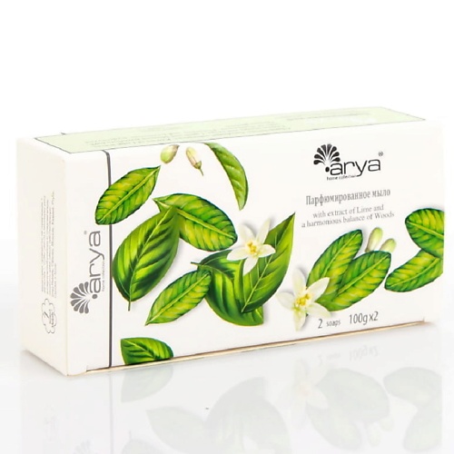

ARYA HOME COLLECTION Набор мыла Arya 2 шт с ароматом лайма 200, Набор мыла Arya 2 шт с ароматом лайма