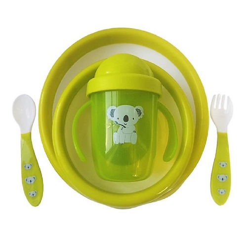 UVITON Набор детской посуды (зеленый)