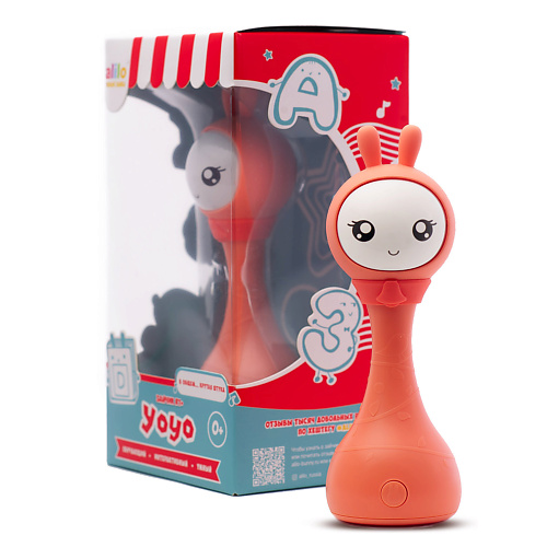 ALILO Интерактивная обучающая музыкальная игрушка Умный зайка® R1+ Yoyo 1.0 alilo интерактивная обучающая музыкальная игрушка умный зайка® r1 yoyo 1 0