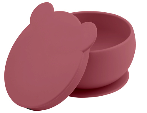 Тарелка MINIKOIOI Bowly Детская глубокая тарелка миска с присоской и крышкой 0+