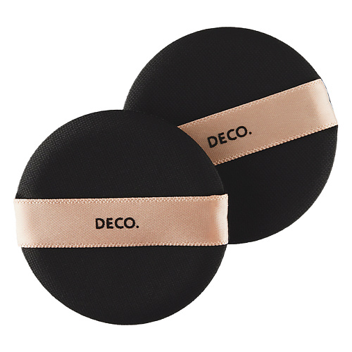 

DECO. Пуховки-кушон для макияжа Круглые, Пуховки-кушон для макияжа Круглые