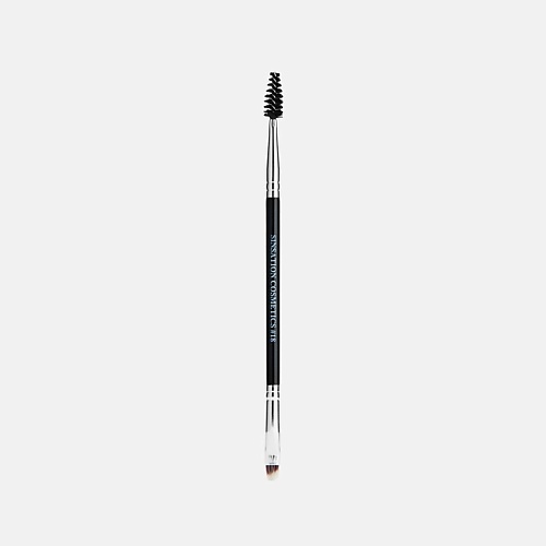 SINSATION COSMETICS Angled Brow Definer Brush # 18 Двухсторонняя кисть для бровей # 18 lucas’ cosmetics кисть тонкая для бровей