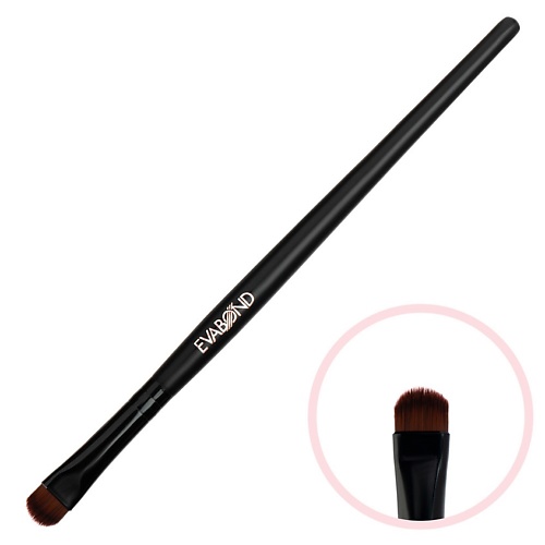 EVABOND Кисть макияжная для теней средняя Black кисть для теней коническая средняя 112 precision crease brush
