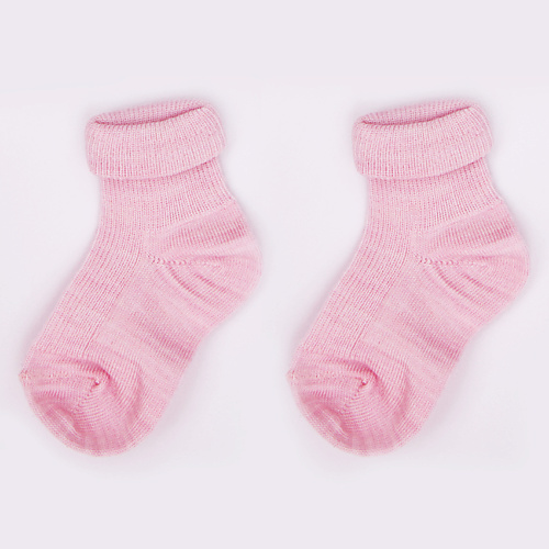 Носки и следки WOOL&COTTON Носки для младенцев Розовые Merino