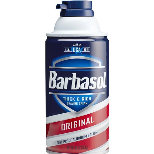 Средства для бритья BARBASOL Крем-пена для бритья Original Shaving Cream 283