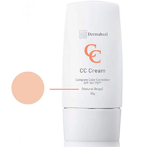 DERMAHEAL CC-крем для кожи лица CC Cream пенка для ежедневного очищения кожи daily foaming cleanser