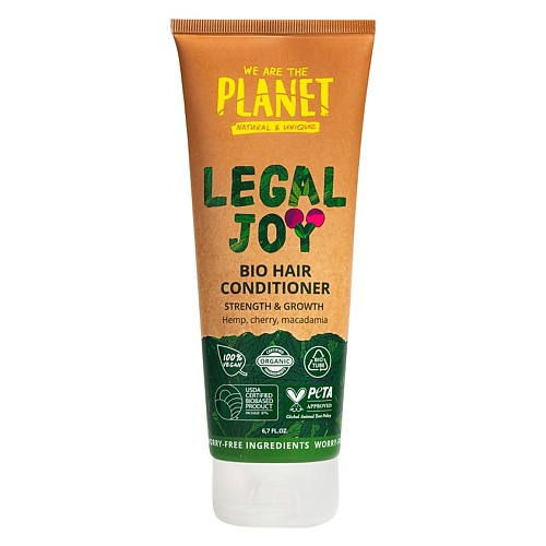 WE ARE THE PLANET Бальзам для волос Для укрепления и роста Legal Joy 200 organic guru бальзам несмываемый для роста и укрепления волос coffee