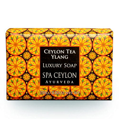 масло для тела spa ceylon ультрапитательный баттер для тела цейлонский чай и иланг иланг Мыло твердое SPA CEYLON Роскошное мыло ЦЕЙЛОНСКИЙ ЧАЙ И ИЛАНГ-ИЛАНГ