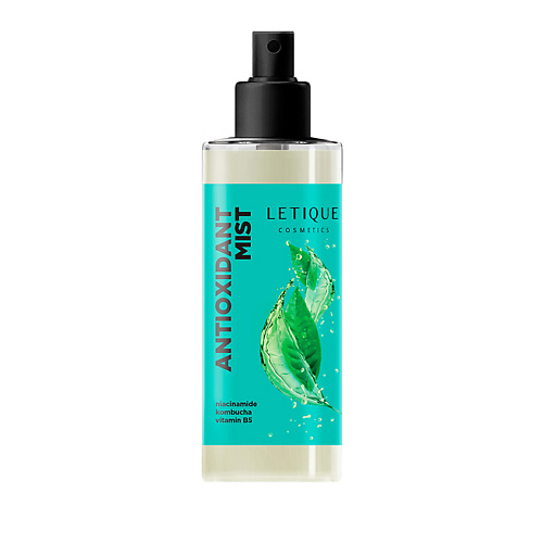 фото Letique cosmetics освежающий спрей для лица и тела antioxidant mist