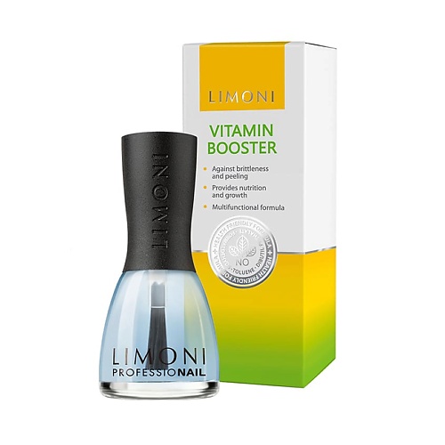 

LIMONI Топ и база для крепления и роста ногтей с витаминами Vitamin Booster, Топ и база для крепления и роста ногтей с витаминами Vitamin Booster