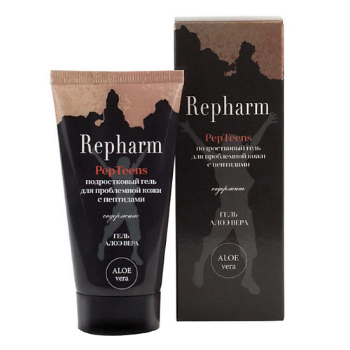 REPHARM Подростковый гель для проблемной кожи с пептидами PepTeens 50 repharm гель для душа пивной с пептидами 250