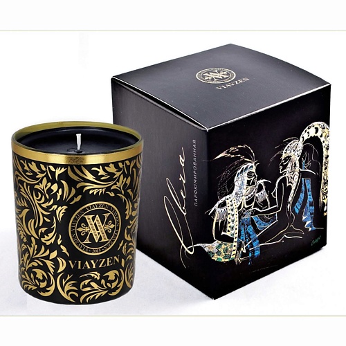 VIAYZEN Ароматическая свеча с феромонами Extasy 200 viayzen ароматическая свеча shaik 200