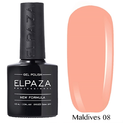 elpaza гель лак для ногтей maldives 10 мл 21 Гель-лак для ногтей ELPAZA PROFESSIONAL Гель-лак для ногтей MALDIVES