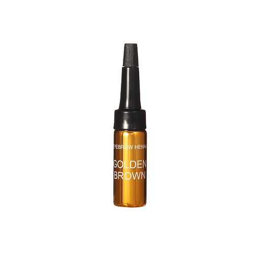 Краска для бровей и ресниц EKKO BEAUTY GOLDEN BROWN Хна для бровей