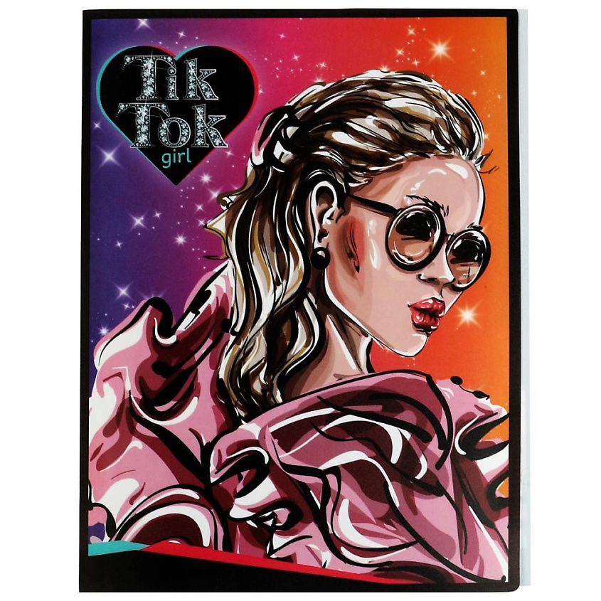 Изображение товара TIK TOK GIRL Папка с вкладышами, Комбинированный