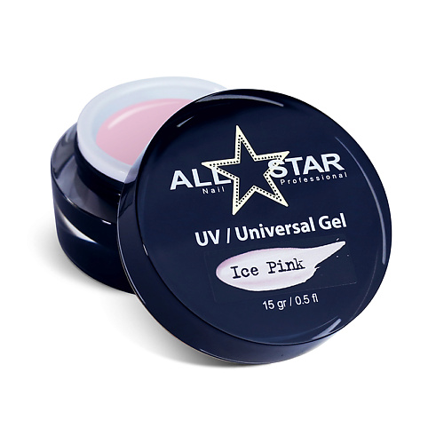 Лак ALL STAR PROFESSIONAL Гель для  моделирования ногтей, UV-Universal Gel 