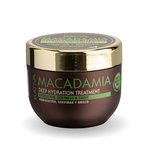 KATIVA Маска для волос Интенсивно увлажняющая Macadamia 250